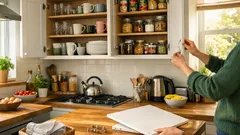 Weekend kitchen cupboard reset: 3 low-cost tweaks that make cabinets feel bigger
