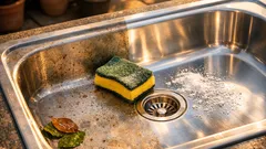 How to clean an outdoor stainless steel sink fast (without heavy scrubbing)