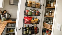 How over-the-door storage can transform a small UK pantry