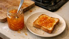 Homemade Orange Confiture (Marmalade-Style) — glossy, balanced and easy to set