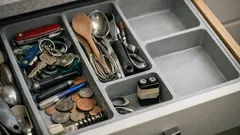 Declutter your kitchen drawers fast with the ‘take away 10’ method