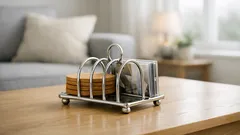 5 clever ways to use a toast rack for living room storage