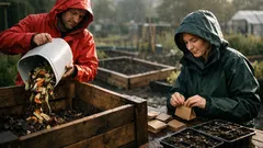 How volunteering in UK organic gardens cuts waste and boosts wildlife