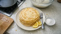 Foolproof crêpe batter for soft, thin crêpes – with the 1-hour rest that really helps