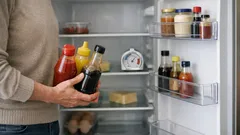 How to declutter your fridge door in 10 minutes (and stop buying duplicate sauces)