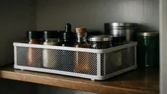 How IKEA 365+ baskets stopped my spices toppling and made cupboard storage effortless
