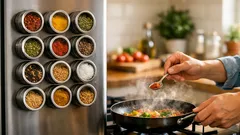 Magnetic spice jars: the simple UK kitchen upgrade that frees up cupboard space