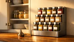 How to organise spices in a UK kitchen cupboard for faster weeknight cooking